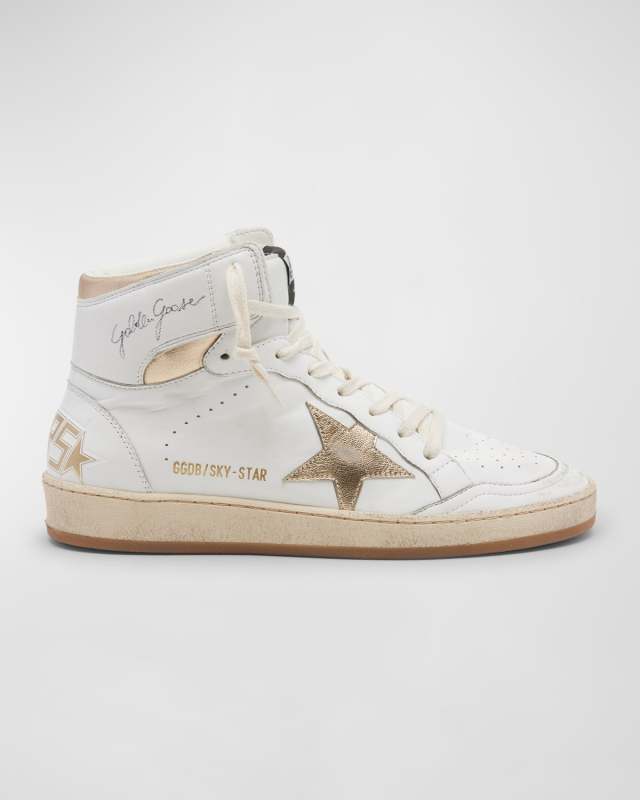 Sky Star Bicolor High-Top Sneakers